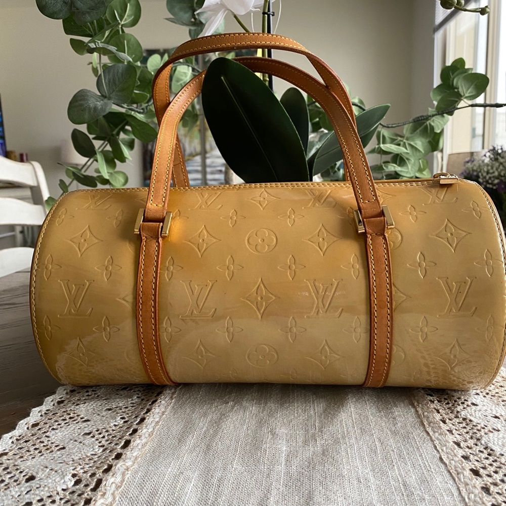 Auth Louis Vuitton Vernis Papillon handbag M91006